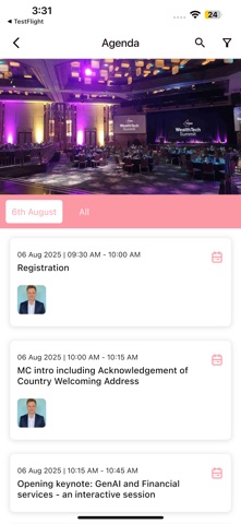 Iress WealthTech Summit iPhone screenshot