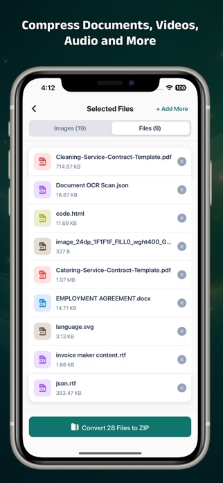 ZipTools: Zip & Unzip Files Screenshot 2 of 6