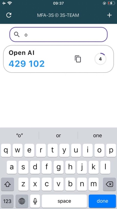 3S-MFA iPhone screenshot 2 - Utilities app