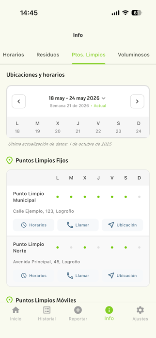 PeTRESResiduos Screenshot 2 of 3