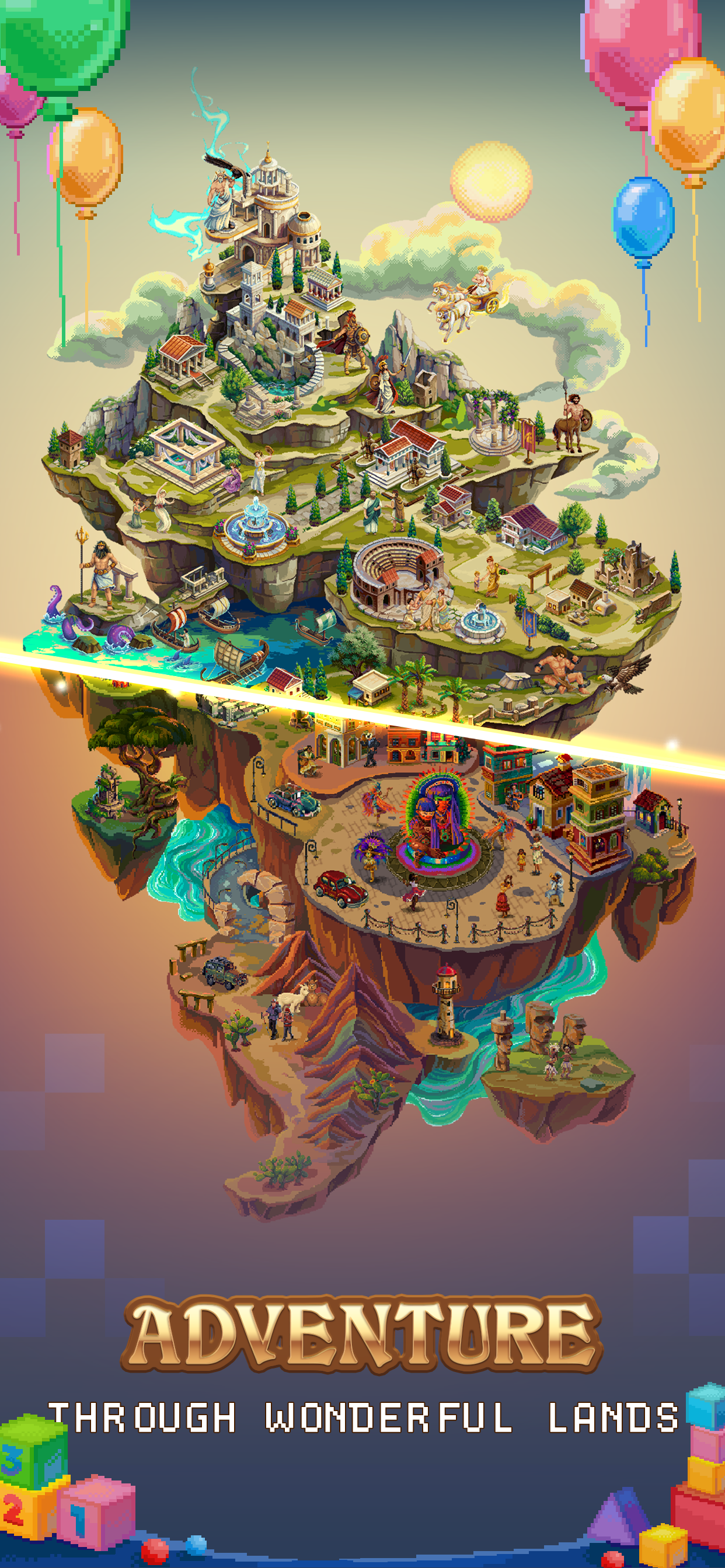 Pixel Isle: Coloring Sandbox