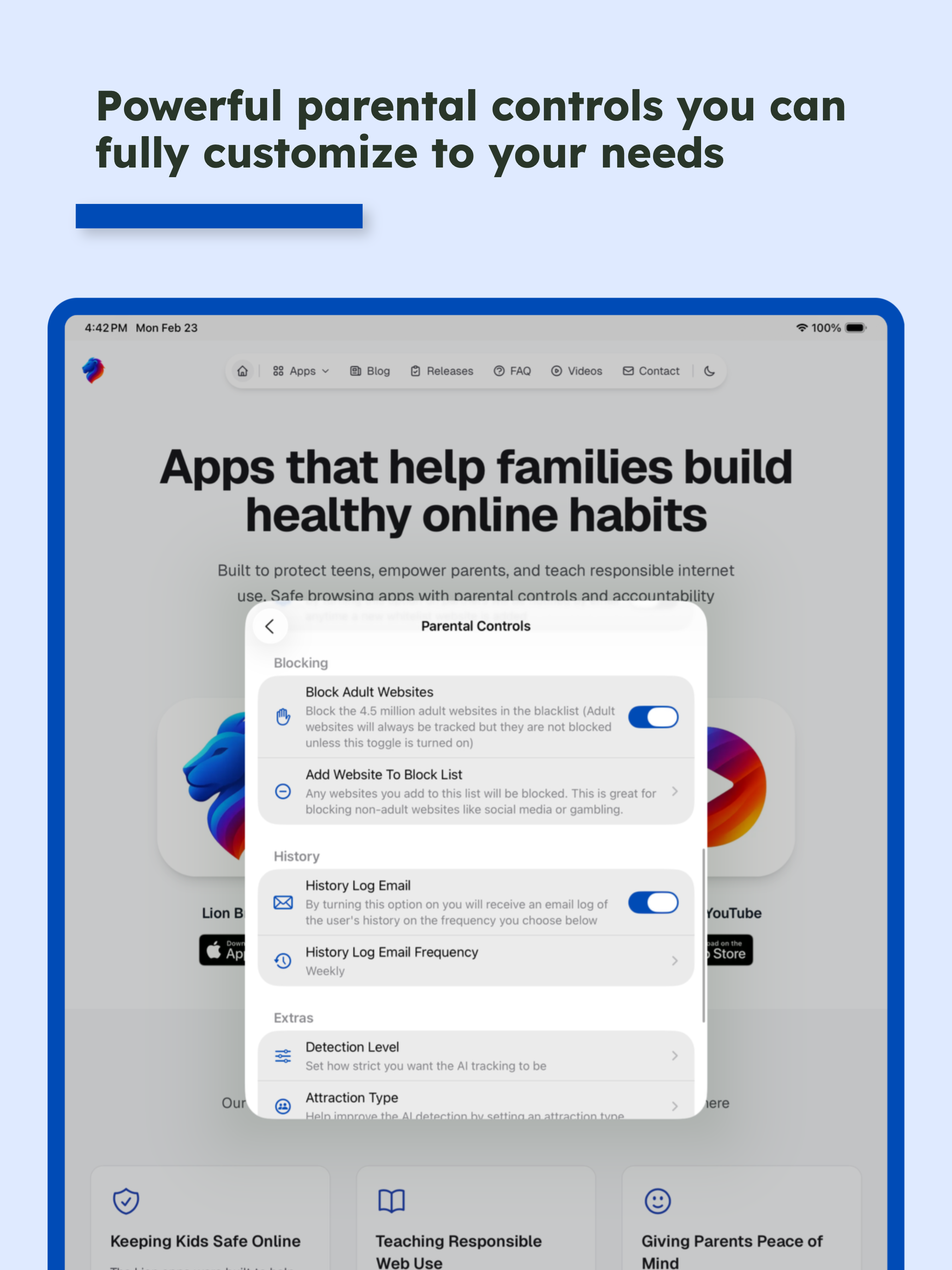 Lion Browser: Safe for Teens