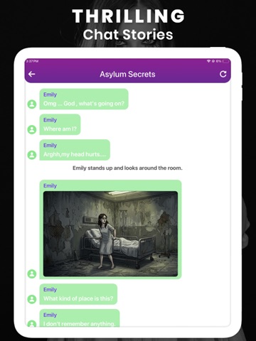 Text Story - chat stories read iPad screenshot
