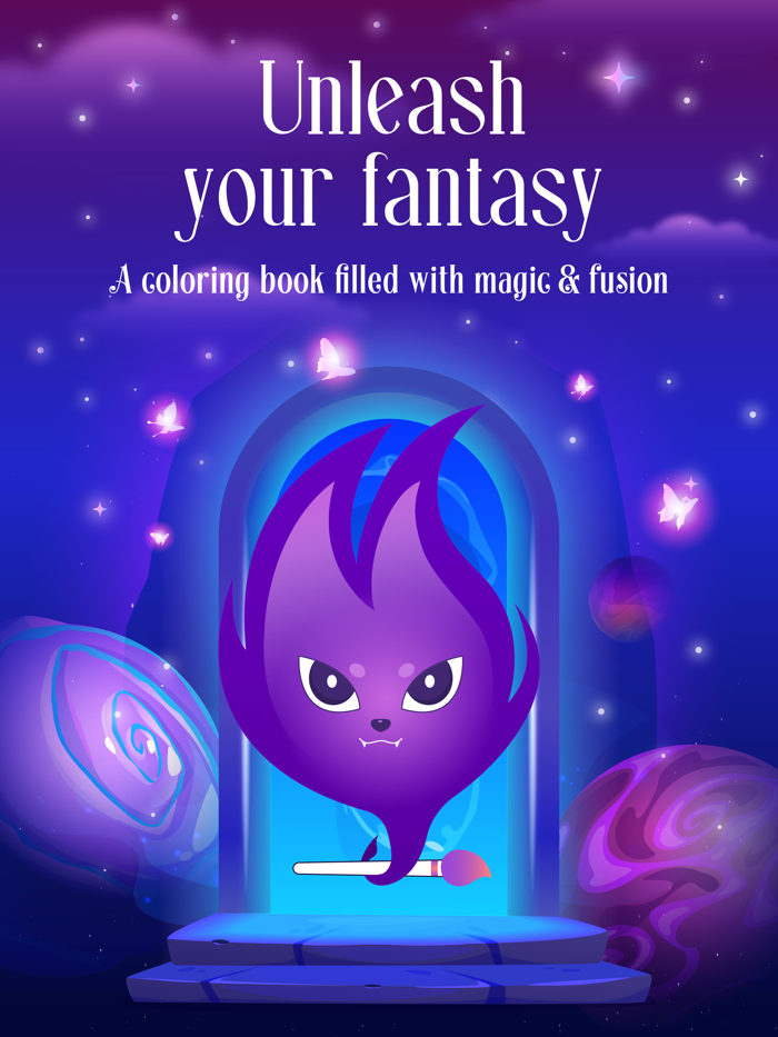Fantasy Coloring Book Artasy