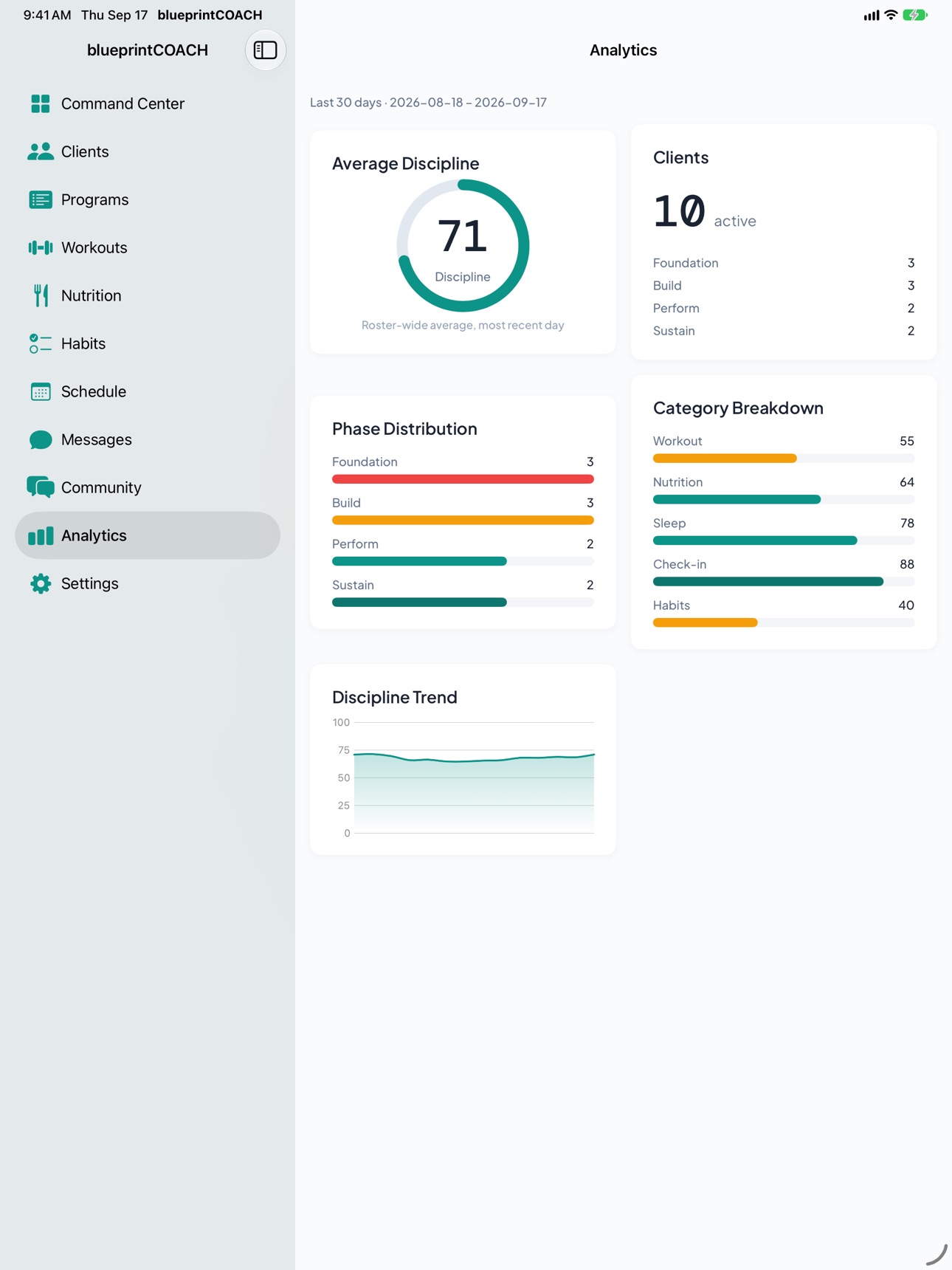 Screenshot 8 of blueprintCOACH