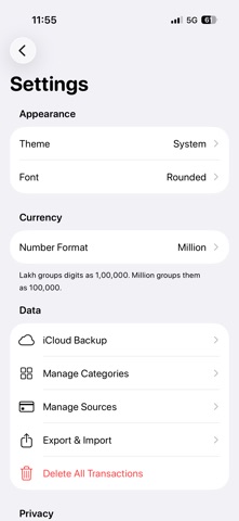 Daybook - Expense Manager Screenshot 5 of 7