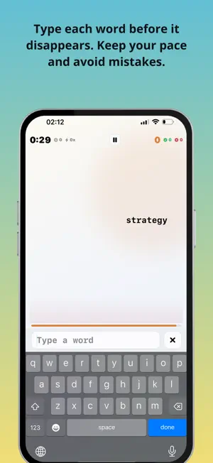 Typing Trainer: by NS Apps screenshot 2