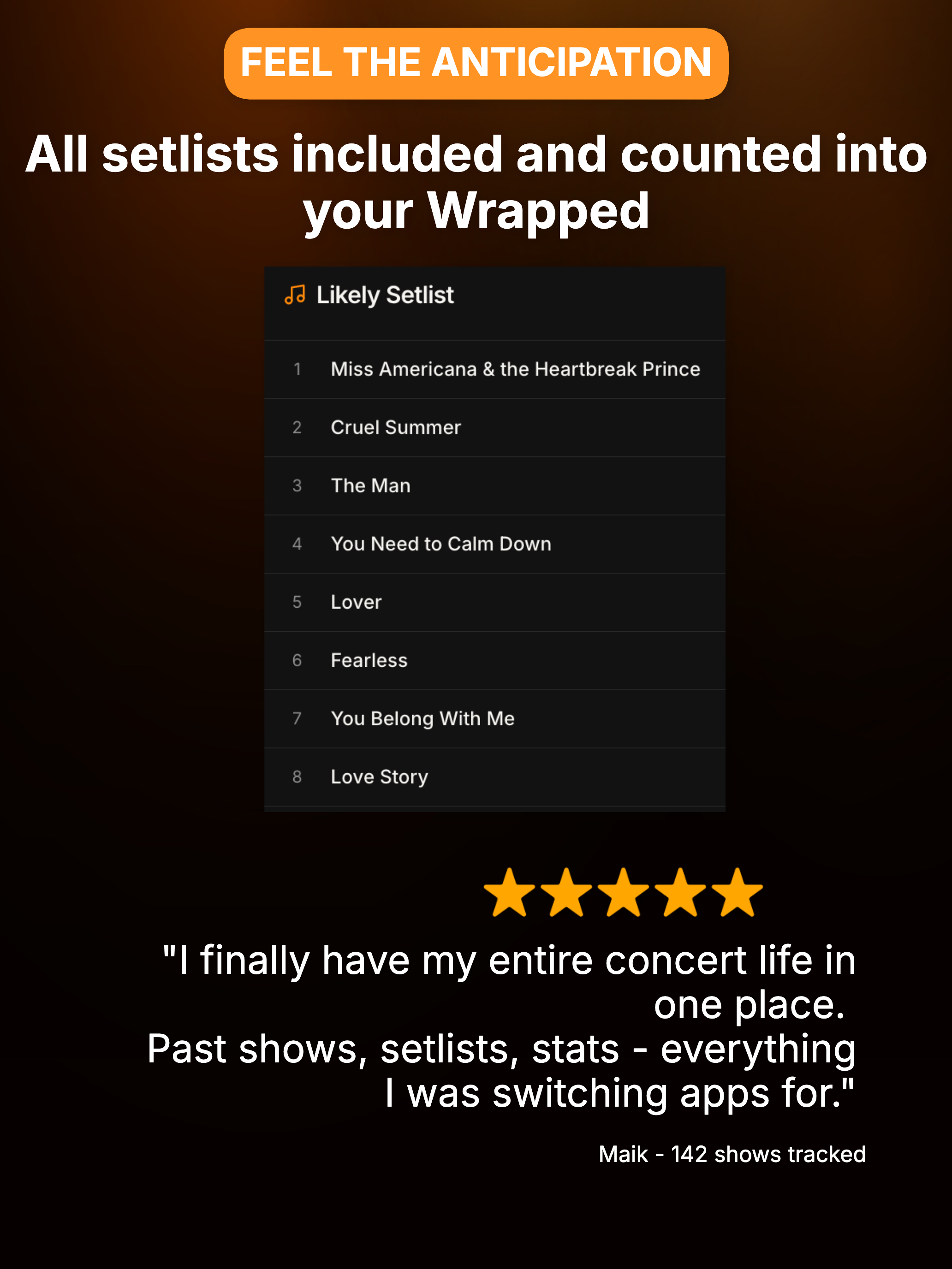Gigvault: Concert Tracker screenshot 12