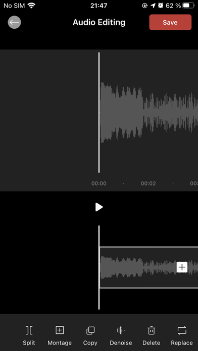 Screenshot 1 of audio recorder :Voice to text App