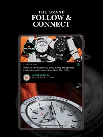 VELOCE – The Watch Community iPad screenshot