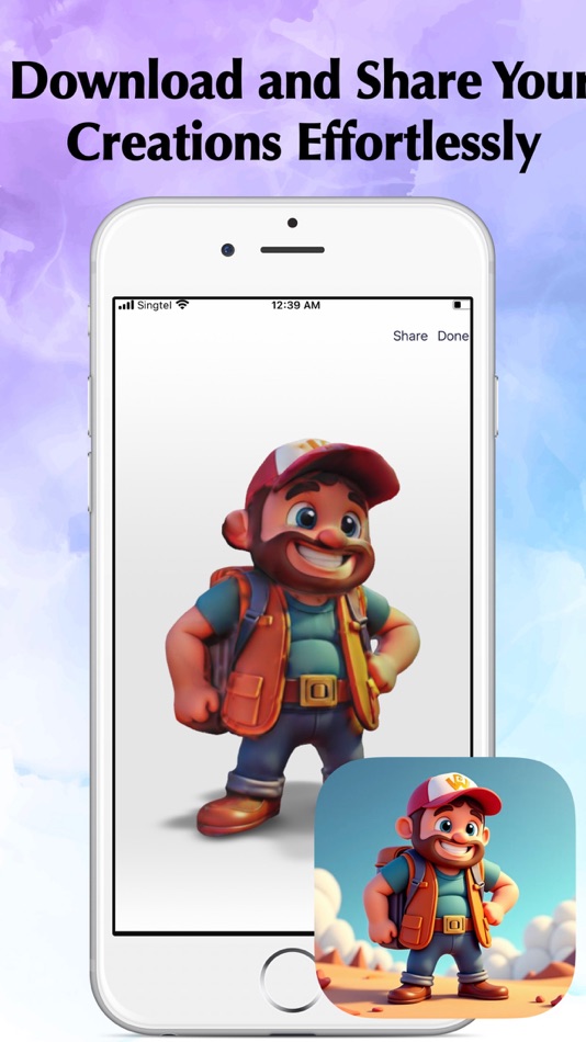 #4. Pic3D Maker - Image to 3D (iOS) 由: Hanva,LLC