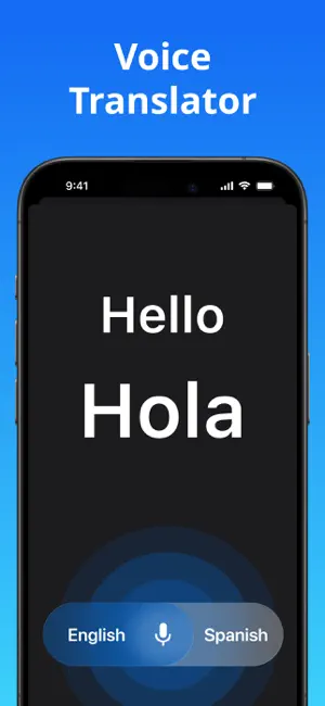 Translate Now - AI Translator iPhone screenshot 1