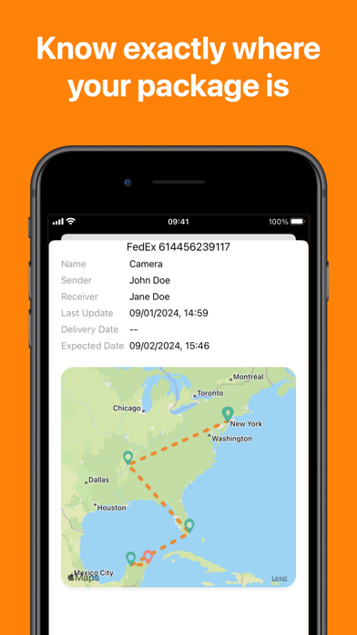 Find My Parcels Screenshot