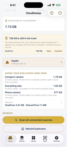 CloudSweep Screenshot 2 of 8