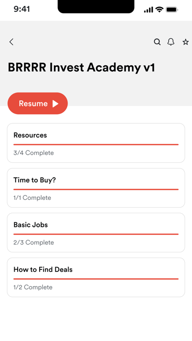 Screenshot #3 pour BRRRR Invest Academy