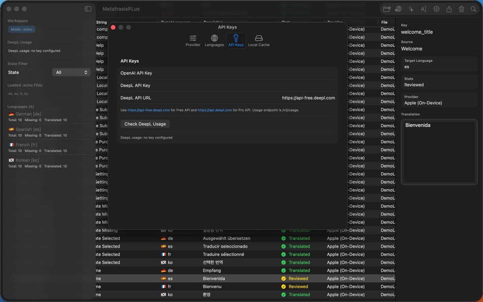 #8. MetafrasisPLus (macOS) Podle: Efthymios Tampouris