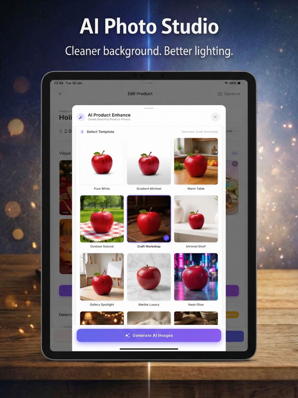 iPad screenshot