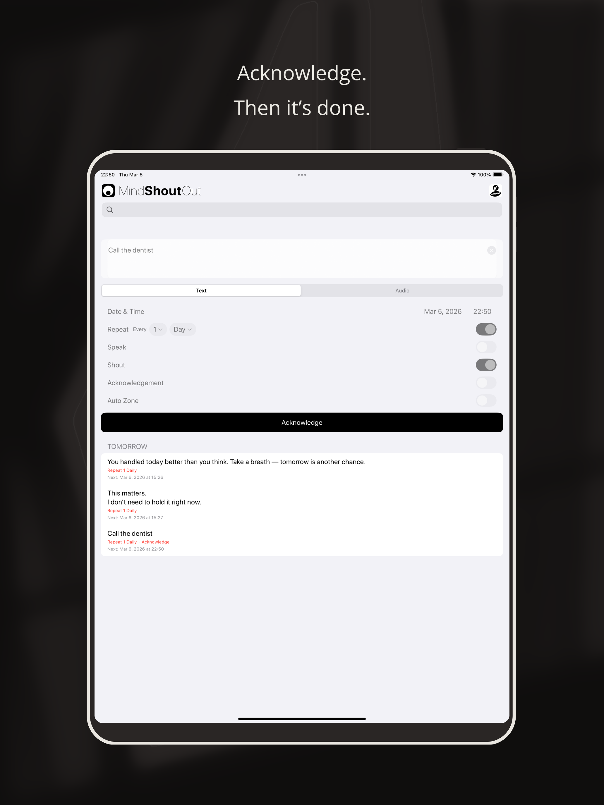 MindShoutOut-Clear Mental Load screenshot 18