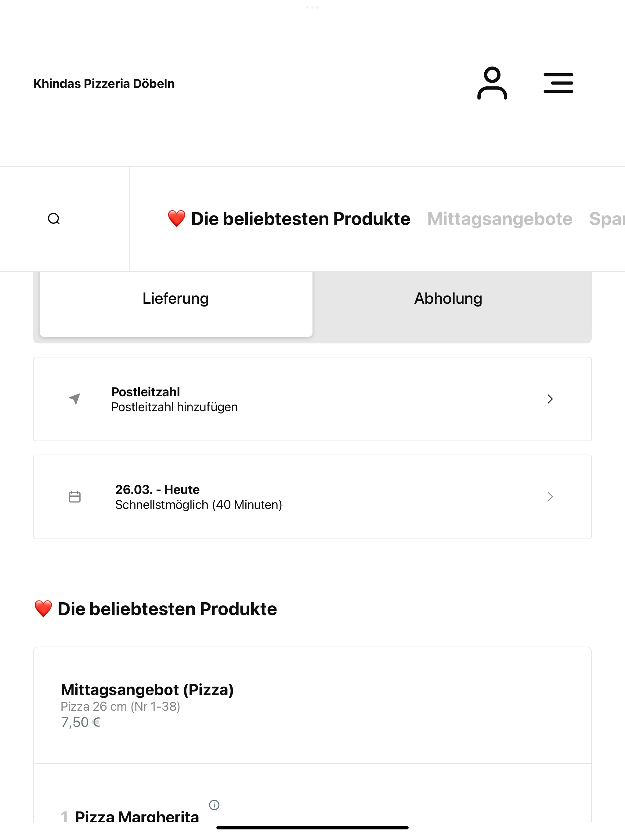 Khindas Pizzeria Döbeln screenshot 7