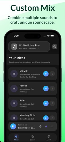 White Noise Pro : Sleep Sounds screenshot