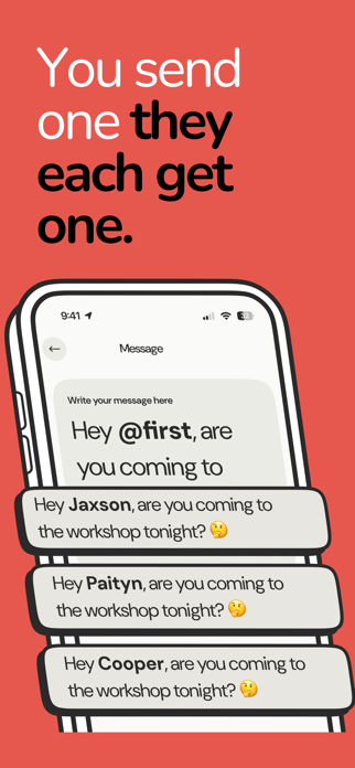 Fext - Group Text Messaging Screenshot 3 of 7