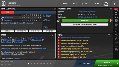 OOTP Baseball Go 25 Screenshot