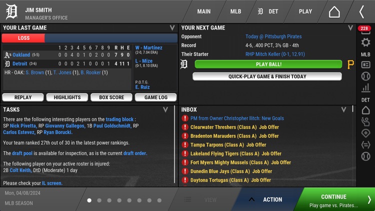 OOTP Baseball Go 25 screenshot-9