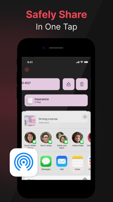 Security Wall for Mobile Data Screenshot