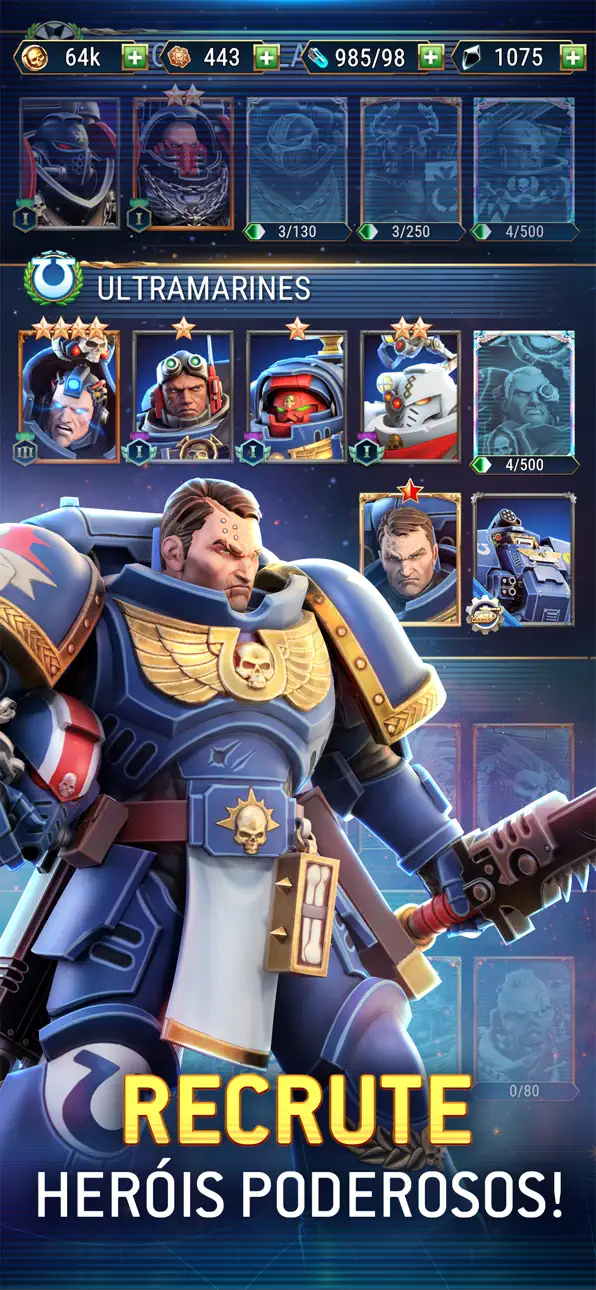 Warhammer 40,000: Tacticus ™ iOS Mod IPA screenshot 2 - iOS game interface