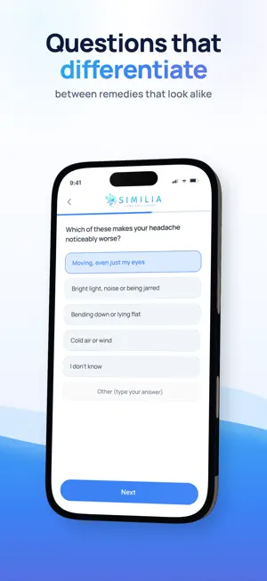 Similia Home Prescriber screenshot 2