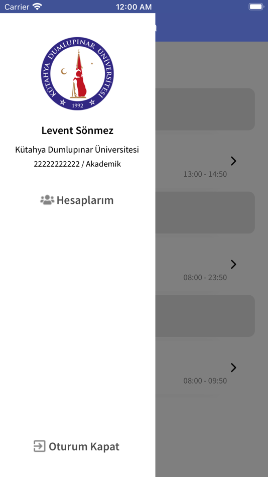 #3. E-Yoklama (iOS) 由: Ceviz Yazilim Bilisim Danismanlik Ith.Ihr.San.Tic.Ltd.Sti.