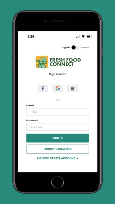 Fresh Food Connect Screenshot