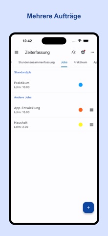 Zeiterfassung - Überall — Screenshot 2
