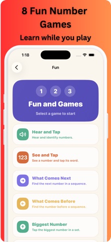 Numbers Flashcards for Kids app screenshot 3