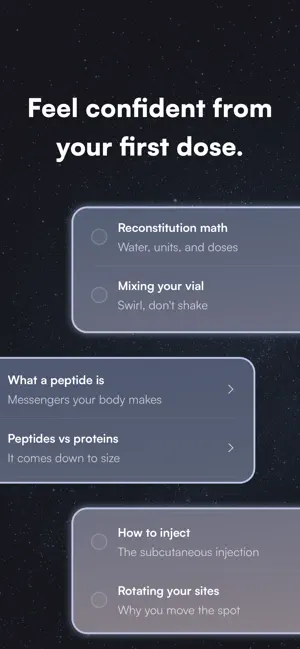 Peptide Tracker Log & Reminder screenshot 5