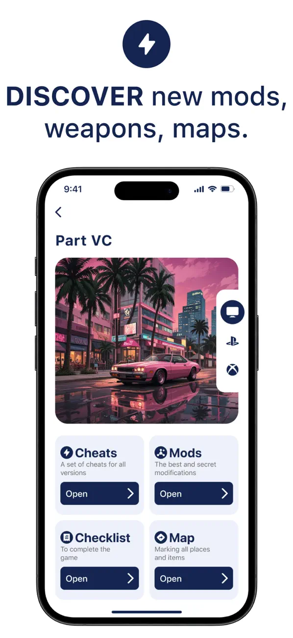 Screenshot #2 pour All Cheats & Map for Games V