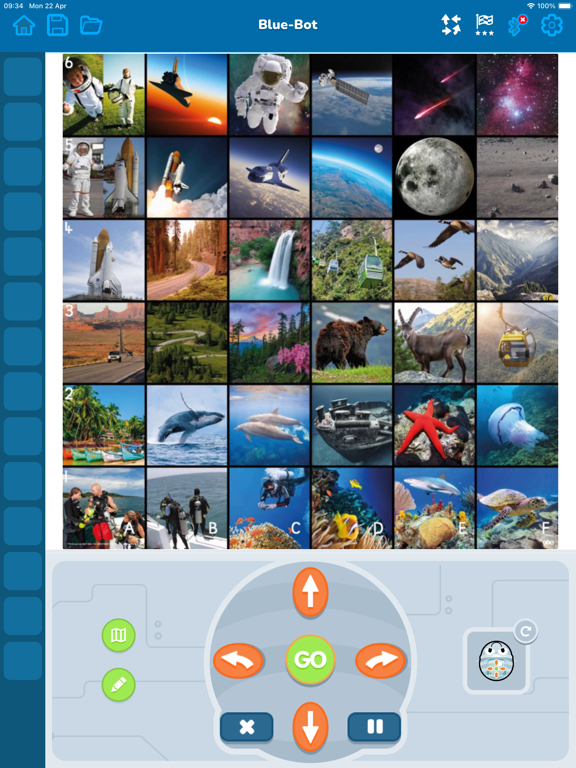 Blue-Bot iPad app afbeelding 5