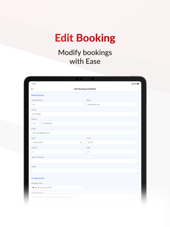 Hungry Hub Partner Portal App