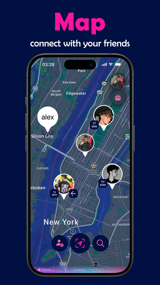 #1. Wizzy | Social Map (iOS) 由: Eduard Gurau