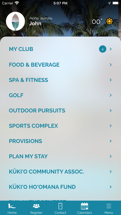 Kūki'o Golf and Beach Club Screenshot