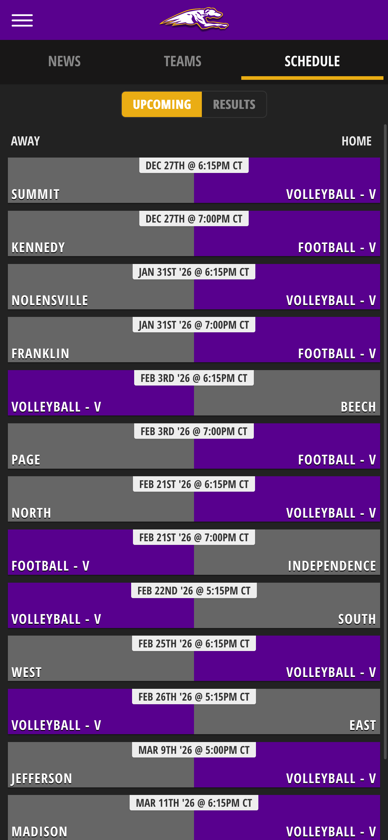 Jones County Athletics screenshot 3