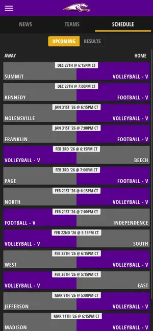 Jones County Athletics screenshot 3