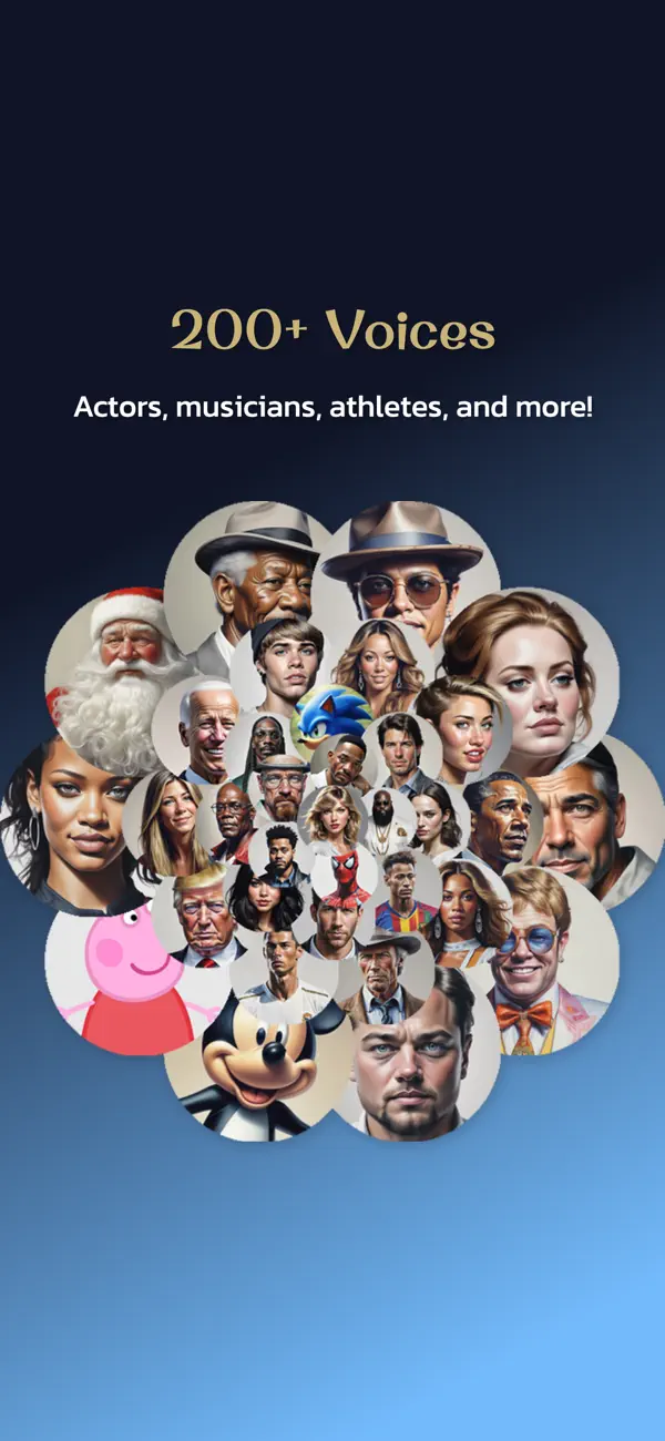 Screenshot #2 pour Celeb Voices: Famous AI Voices
