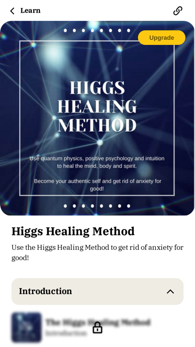 Self Healing Mastery Screenshot
