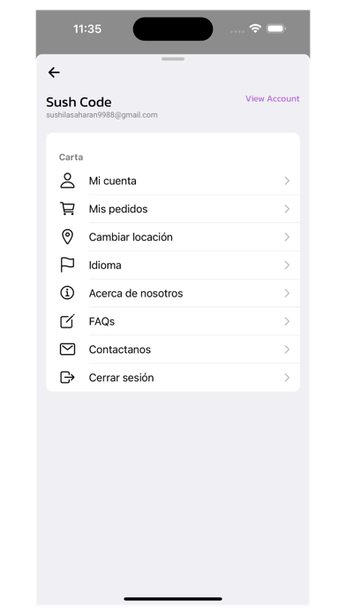 Chas Store Screenshot