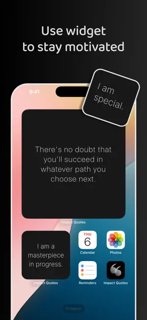 Daily Motivation: Impact screenshot 3