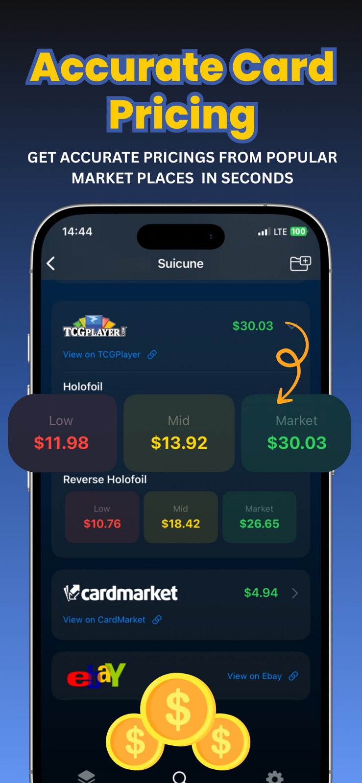 TCG Card Value Scanner - Cardy iphone screenshot 4