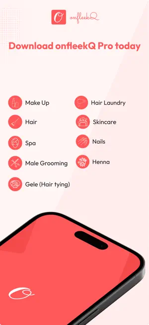 onfleekQ Pro -Get Booked screenshot 1