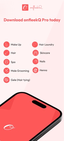 onfleekQ Pro -Get Booked screenshot