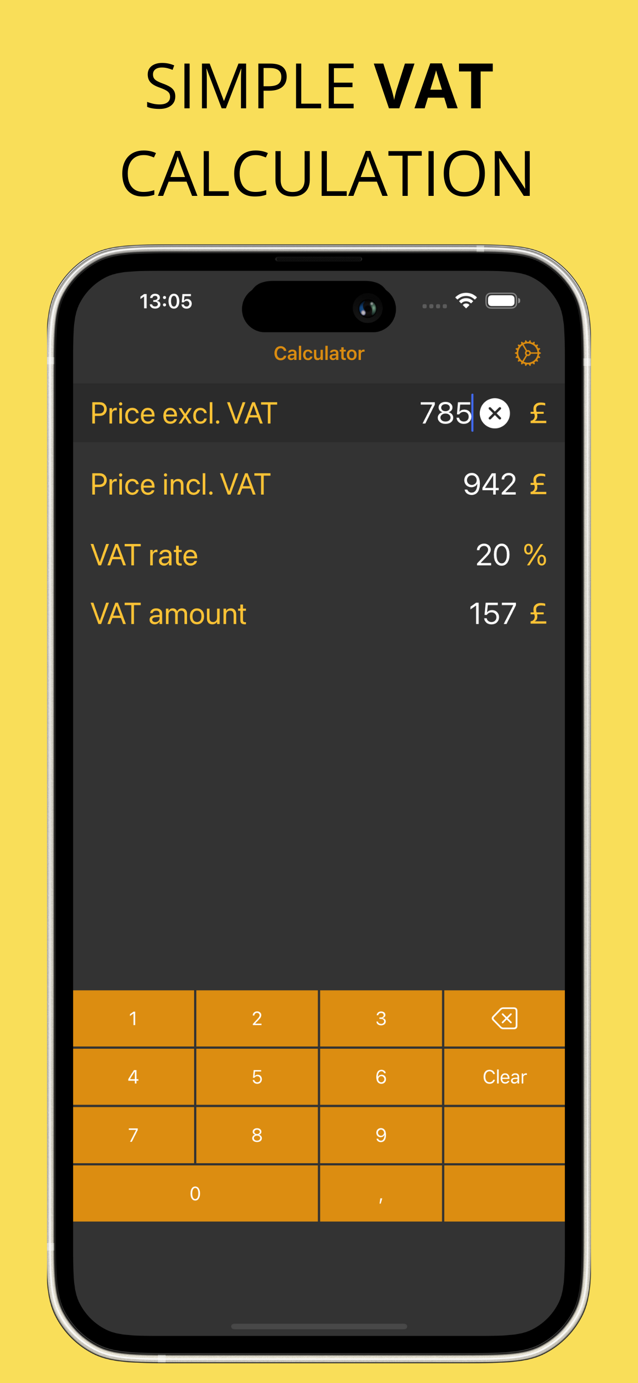 $ VAT Calculator $